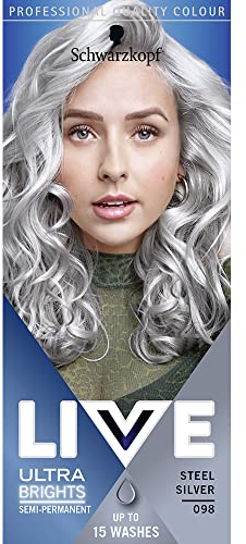 Coloration Scharwzkopf Très Brillant ou Pastel 098 Acier Argenté