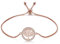 MEGA CREATIVE JEWELRY Damen Armband Rosegold Lebensbaum aus 925 Sterling Silber mit Kristalle Schmuck Geschenke für Frauen