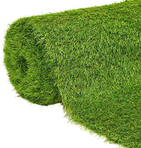 JARDINLIFE Rollo 2x10m Altura 40mm césped artificial premium | 18.900 Puntadas, 6.700Dtex. | Máximo realismo, alta densidad, ideal para exteriores, piscinas, terrazas, jardín, mascotas, e interiores