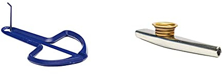 Fuzeau - 4996 - Guimbarde - Instrument de Musique Vibrant en Métal - 8 cm & 5000 - Kazoo en laiton - Mirliton - Pour des sons amusants - Dès 5 ans