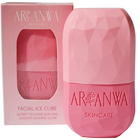 ARI ANWA Skincare® - Der Facial Ice Cube | Das Tool für reine, strahlende Haut (Rose)
