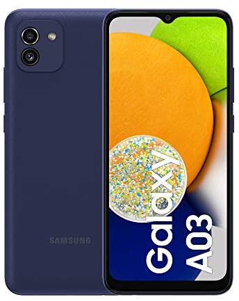 Samsung Galaxy A03 - Smartphone 64GB, 4GB RAM, Dual SIM, Blue