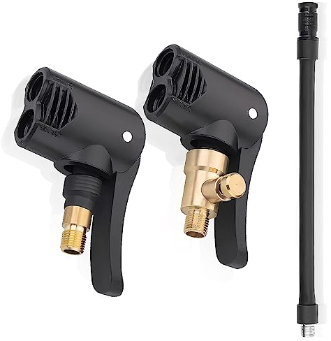 2 Stück Adapter Französisches Ventil, Adapter Französisches Ventil auf Auto, Sclaverandventil Adapter, Fahrradventil, Fahrradventil Adapter, Autoventil Adapter, für Autos, Fahrräder, Motorräder