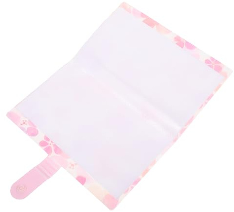 Healvian Organisateur d'Autocollants pour Ongles Couverture Rigide, Album de Rangement pour Stickers Nail Art, pour Collection et Usage Professionnel