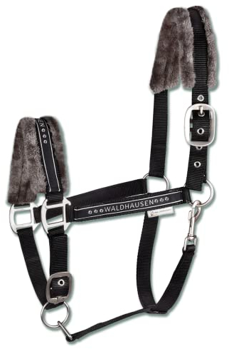 Waldhausen Halfter Elegant, schwarz, WB