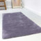 Wecon Home Kuschelig weicher Esprit Hochflor Teppich, bestens geeignet fürs Wohnzimmer, Schlafzimmer und Kinderzimmer RELAXX (70 x 140 cm, violett)