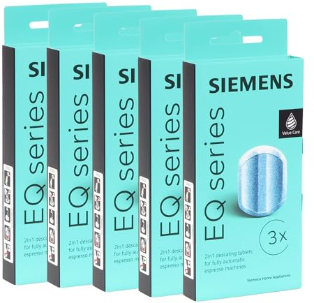Siemens TZ80002 Entkalkungstabletten 5 x 3 Tabs à 36g
