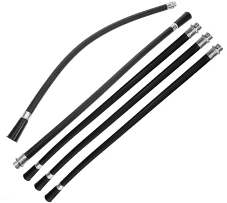 SHINEOFI Tubo Flessibile Per Estintore e Ugello Per Estintore, Accessori Per Estintori Resistenti Al Calore, Per Uso Residenziale e Veicoli, Set Da 5 Pezzi, Sicurezza Antincendio Affidabile