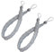 YankMooM 2 Pack Curtain Tiebacks Hand Knitting Curtains Tied Rope for Home Drapes and Curtain Decor Braided Curtain Tiebacks Holders (Grey)