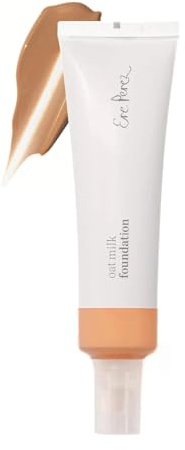 Ere Perez Oat Milk Foundation - Hydrating, Long Lasting & Full Coverage Foundation for All Skin Type, Brightening Pigment BB Cream Makeup Foundation Gift For Women (Mapple, 1 oz)