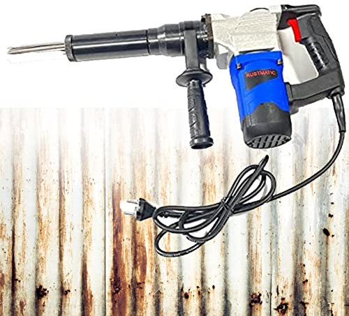 HUMNZR Hand-Held Needle Scaler Rust Removal Cleaning Machine Remover Welding Slag Cleaner,1100W High-Power Electric Needle Scaler, for Removal of Rust Weld Slag and Paint,220V