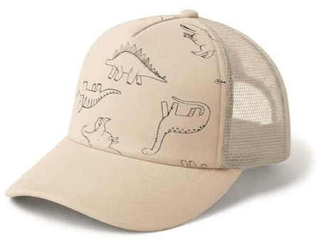 DRESHOW Niño Béisbol Gorra Bebé Sol Sombrero Lindo Dinosaurio Patterned Gorras Unisex Bebé Camionero Sombreros Infantil Niño Kid Sombreros para Niños Niñas