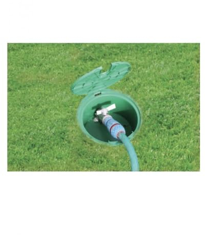 Rund Ventilbox mit eingebautem 3/4 Ventil von Rain Bird
