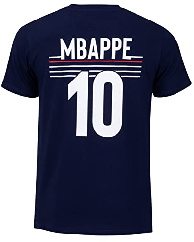 Tröjor av det franska landslaget i fotboll FFF – Kylian MBAPPE – officiell kollektion barnstorlek, blå, 14 år