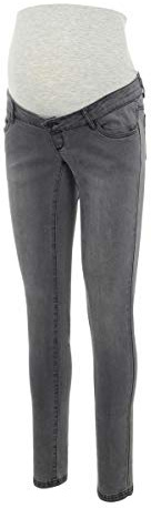 MAMALICIOUS dam Byxor Mllola Slim Grey Jeans A. Noos