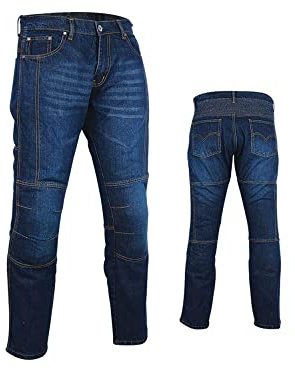 ARISTA Pantalon DE Moto Vaquero Kevlar Denim Talla XL