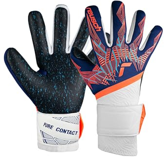 Reusch Pure Contact Fusion Junior Torwarthandschuhe für Kinder mit negativer Konstruktion