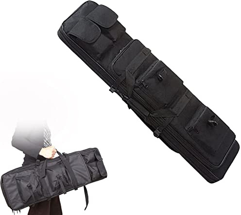 Zaino Porta Fucile Brifle, Borsa per Fucile Lungo, Borsa per Fucile da Campeggio all'aperto, Borsa per Armi Portatile