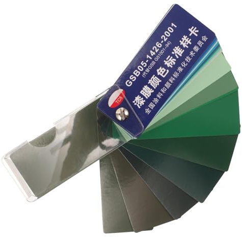 PLAFOPE Mazzetta Colori Standard per Vernici, Set Portatile in Carta e Plastico, Affidabilità Forte, per Progetti DIY e Applicazioni su Pavimenti e Ferramenta