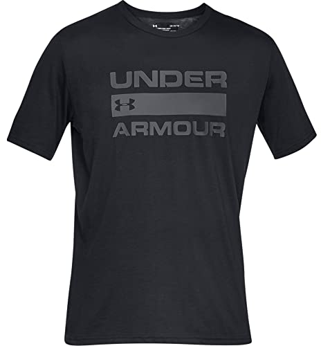Under Armour Herren UA TEAM ISSUE WORDMARK, atmungsaktives Sportshirt, kurzärmliges und komfortables Funktionsshirt mit loser Passform