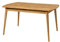 Nordic Story Esstisch Scandi 1 (eckig) • Holztisch aus Massivholz (Eiche) • Tisch für Küche, Esszimmer & Wohnzimmer • Eiche Natur • Tisch (160 x 90 x 75 cm)