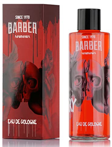 barber marmara Love Memory Limited Edition Eau de Cologne 500 ml, Bouteille en verre, Édition spéciale, Cadeau de Saint-Valentin pour hommes et femmes