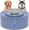 ELS PET Trinkbrunnen für Hunde, 270oz/8L Hunde Wasserbrunnen Große Kapazitat & Ultra Leise Pumpe & BPA-Frei Automatischer Wasserspender mit Dreifache Filterung, Ideal für Hunde & Mehre Haustiere