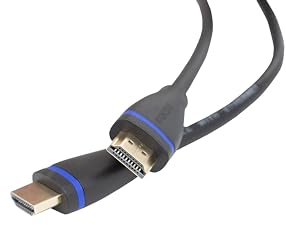 Sky Vision BL-HD 100 Câble HDMI 2.0, compatible HDR10 et Dolby Atmos, 4 K/2 K à 60 Hz, Full HD à 120 Hz, compatible ARC pour barres de son et récepteurs AV, câble HDMI de 10 m pour ordinateurs, barres