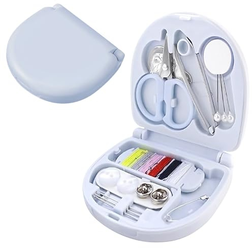 Mini Sewing Kit Portable Needle and Thread Kit for Travel Business Trips School Camping for Be Torn Sheets Clothes Loose Buttons Repair Them Quickly Contains Thread,Scissors,Needles etc