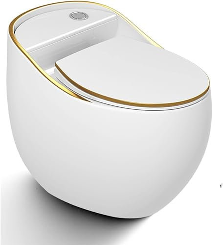 SaryEdge Inodoro Inteligente de una Sola Pieza con bidé de cerámica súper Moderno y silencioso para el baño del (F-665x465x555mm