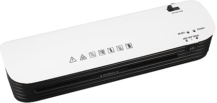 Plyisty Effektiv A4 -lamineringsmaskin med 50 St -filmer, Varma och Kalla Lägen, Bärbar Design för Användning Av Hemskolekontor, Skydda Dokumentfotokort (#1)
