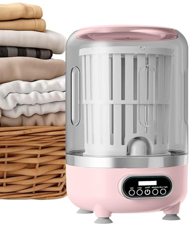 Yplkm Portátil - Electrodoméstico Recargable 3L para Ropa | Máquina Pequeña de Viaje para Sostenes | Para Ropa Interior Calcetines de Bebé de Mascota Traje de Baño Camisetas