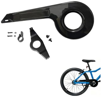 Garde-chaine velo universel 32-36 dents robuste pour enfants accessoire noir petit plateau (noir)