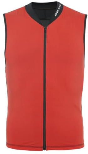 Dainese - Auxagon Vest,Chaleco Protector Esquí, Protector Espalda Esquí,Rojo/Negro,para Hombres y Mujeres