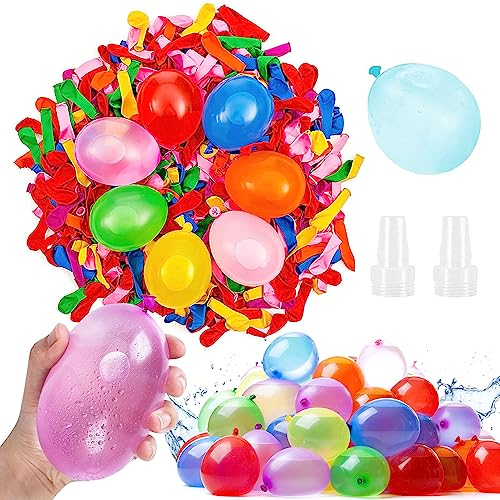 Darryy Globo de Agua, 1000x Globo Agua, Water Balloons, para Juegos de Agua, Juegos de Piscina, Deportes al Aire Libre, Juegos de Exterior