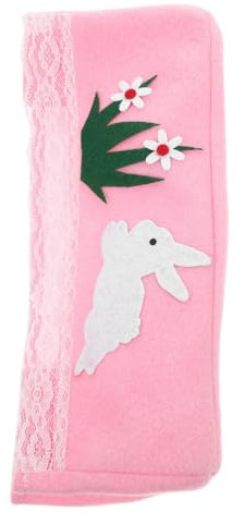 UTHCLO Portafazzoletti Decorativo Forma Di Coniglio Pasquale Scatola Per Fazzoletti Rettangolare Per Bagno e Ufficio Organizer Stile Festivo Per Decorare La Casa