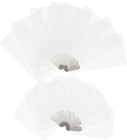 PartyKindom 16pièces Autocollants Électrostatiques pour Pare-Brise Film De pour Installation De Caméra De Tableau De Bord Adhésif Transparent pour De Voiture