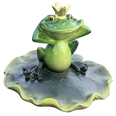 Artificial Pond Decor - Pond Floating Decoration Artificial Frog | Realistic Animal Figurine Weatherproof Resin for Garden Backyard Park Basin Water Landscape Housewarming