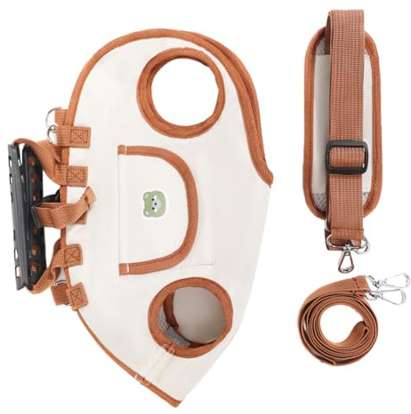 Krmoau Harnais de transport pour chien - Sangle de soutien réglable pour petits chiens et chats - Pour les promenades, les voyages, les excursions