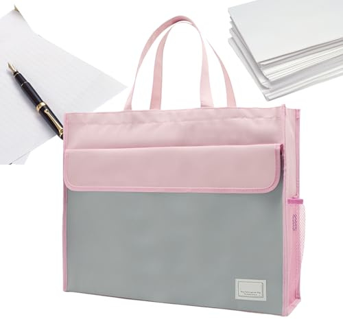 Sac De Classement De Grande Capacité – Sac Fourre-tout A3 Avec Poignée | Sacs De Transport Pour Magazines, Sacs De Transport Pour Portefeuille D'art, À Main De Stockage De Documents Portable De Gr