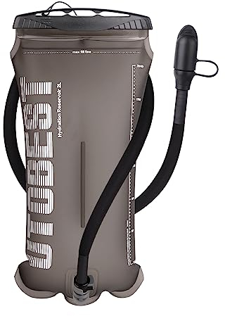 UTOBEST Hydration Bladder Water Bladder 1.5L 2L 3L, TPU Body Water Bag with Insulated Hose, BPA Free Leak-Proof Water Reservoir for Hiking Running Cycling Camping, UTR211
