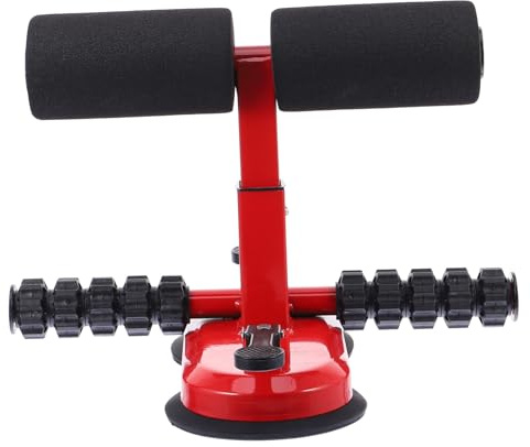 MOBUTOFU Verstellbare Sit-up Stange Mit Saugnapf Tragbares Fitnessgerät Für Bauchmuskeltraining Zuhause Multifunktionaler Bauchtrainer Für Effektives Workout Und Einfache Gewichtsreduktion