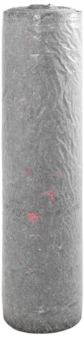 vidaXL Fleece para el Jardín Gris 1 x 25 m Poliéster y Algodón, Funda Moderna, Rectangular para Estanque, instalación de Agua al Aire Libre, Accesorio Gris Resistente