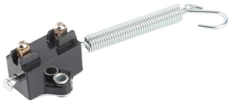 Interrupteur de Feu Stop Universel 12 V, Normalement Ouvert, Tirer pour Allumer, Contacteur de Feux Stop, Contacteur de Frein Adaptable