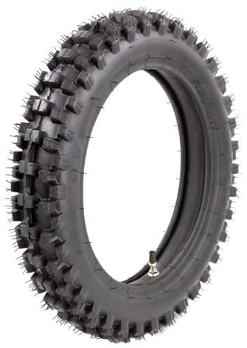STI Gomma 80/100-12” (3.00-12”) Moto Cross per Pitbike compresa camera d'aria