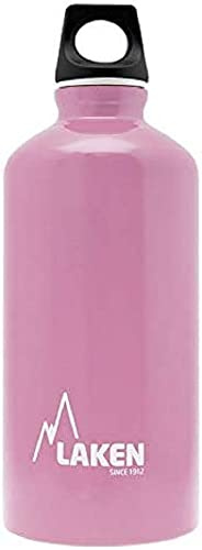 LAKEN Bottiglia d'acqua in alluminio con bocca stretta, borraccia leggera e riciclabile isolante, ideale per palestra, viaggi e sport, 600 ml, 750 ml, 1 l