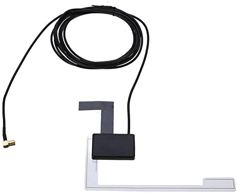 Antenna DABAsudaro Antenna Per Radio Digitale DABMontaggio Sul Vetro Del Parabrezza Con Connettore Adattatore SMB Con Cavo DellAntenna Di 3 M Antenna Patch Antenna Radio Digitale Per Auto