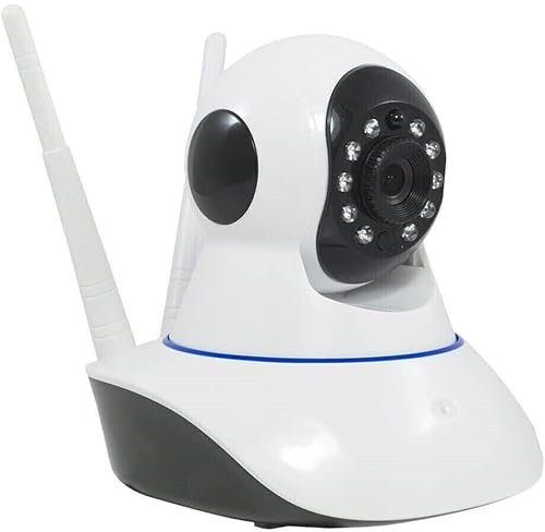 Generico TELECAMERA IP CAMERA HD 720P WIRELESS LED IR LAN MOTORIZZATA WIFI INTERNET CON APP YOSEE