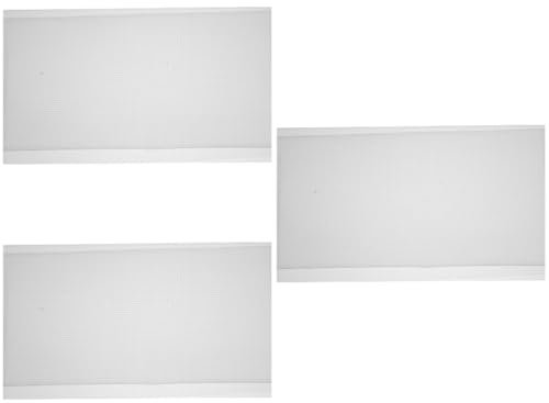 STOBOK 3 Stk Stickerei Wasserlösliches Tuch Stickerei-liner Die Maschine Lösliches Stickpapier Kreuzstich-gewebefutter Lösliches Stickvlies Stickerei-topping Kreuz Tuch Film Pva Kleidung