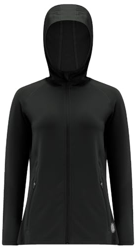 Giacca Termica Da Donna Da Corsa Con Zip e Cappuccio Thermo Running 42 Jet